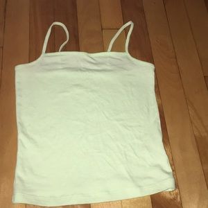 Mint green cropped tank top